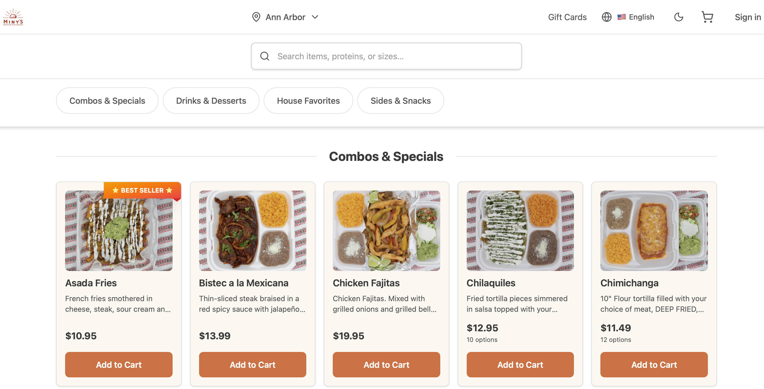 Minys Mexican Restaurant